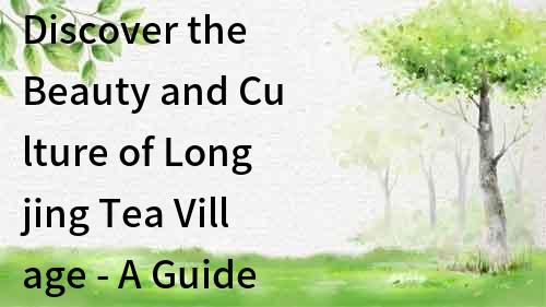 Discover the Beauty and Culture of Longjing Tea Village - A Guide in English